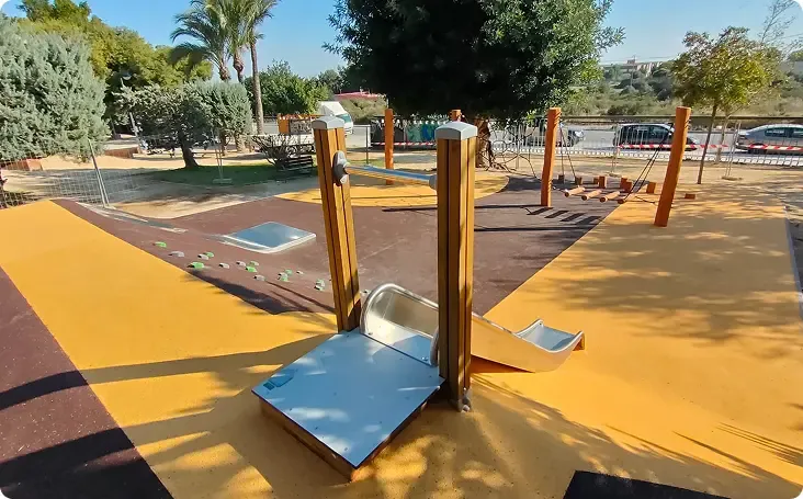 Pavimento deportivo exterior